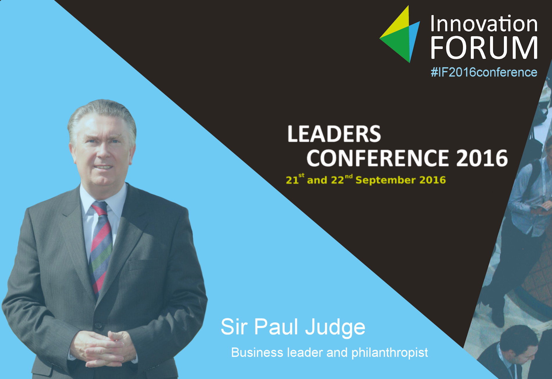 Sir Paul Judge | Innovation Forum